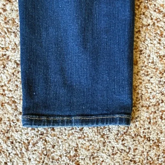 Frame Denim Women Le Skinny de Jeanne Jean Size 32 (Fits 30") Dark Blue Mid Rise - Picture 13 of 16